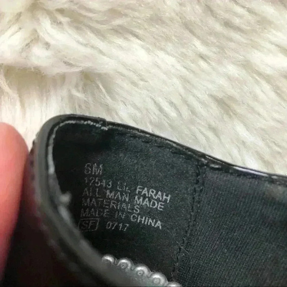 Rachel Shoes Black Toddler Girl Dressy Shoes  Sz 6 - Picture 10 of 10